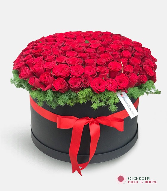 Love Kutuda Gül Tasarımı