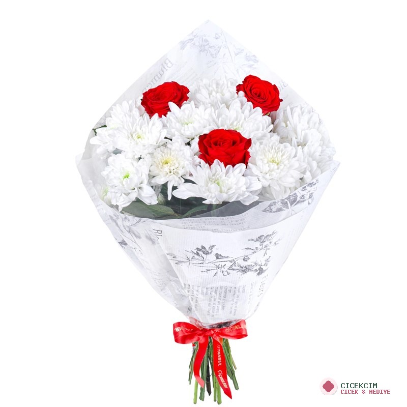 Kuzguncuk Love Kırmızı Gül Buketi